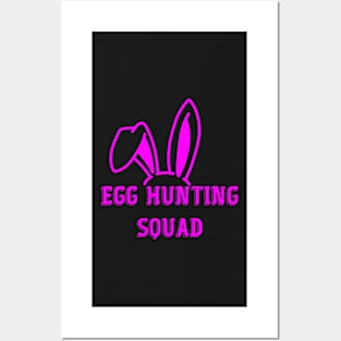 Egg hunting squad family Posters and Art